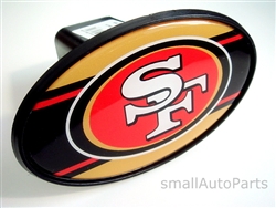 San Francisco 49ers Hitch Cover - Black